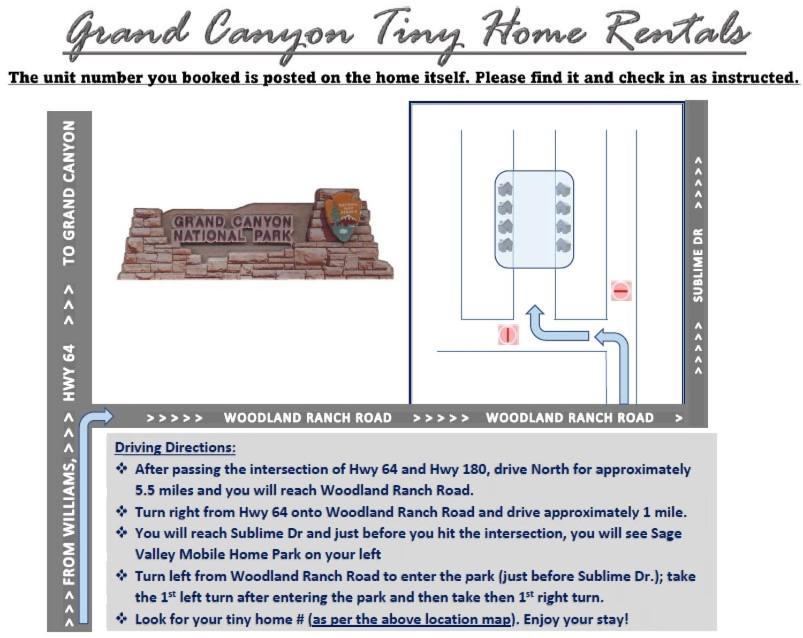 071B Private Studio Near Grand Canyon South Rim Sleeps 6- No Kitchen Valle Luaran gambar